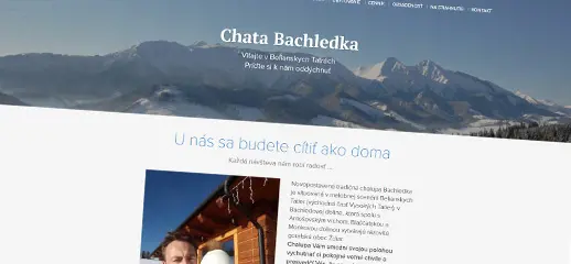 Chata Bachledka má nový web