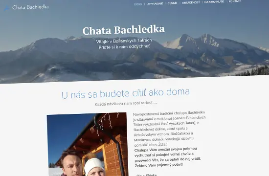Chata Bachledka má nový web