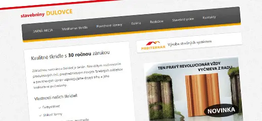Stavebniny Dulovce - kvalitná krytina Mediterran