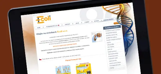 Nový imidž webovej stránky ecoli.sk