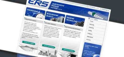 Elektronické riadiace systémy - redizajn webstránky