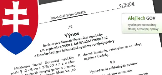 AlejTech GOV – systém pre štátnu a verejnú správu
