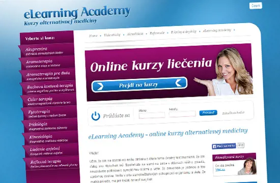 Portál eLearningových kurzov alternatívnej medicíny
