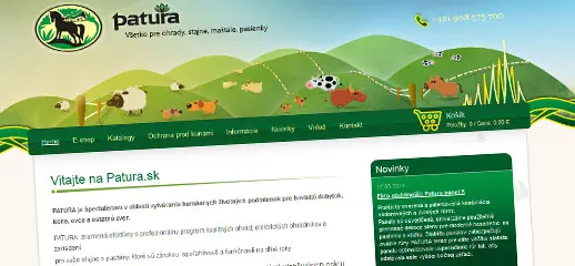 Patura.sk - všetko pre ohrady, stajne, maštale a pasienky