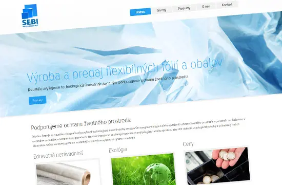 Sebi-obaly - výroba a predaj flexibilných fólií a obalov 