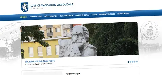 Szenc.sk - webstránka o dianí v Senci